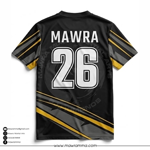 Maillot de football personnalisé sublimé 2026 – Respirant, pour équipe, entraînement MAWRA MMA BJJ, avec impression nom et numéro - Product Image 4