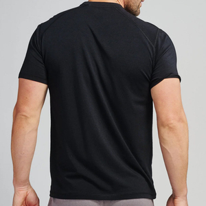 T-shirts en jersey personnalisés pour hommes 100% coton, col rond, manches courtes, respirants, séchage rapide, coupe classique - Product Image 3
