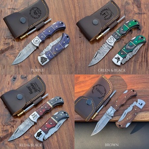 A&M Enterprises Custom Handcrafted Folding Knife Compact Outdoor Travel Gear OEM ODM Pocket hunting knives Wholesale Bulk USA EU - Product Image 4