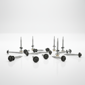 Tornillos de Acero al Carbono de Grado Profesional - Cabeza Hexagonal con Arandela y Recubrimiento EPDM, Venta al Por Mayor - Product Image 3
