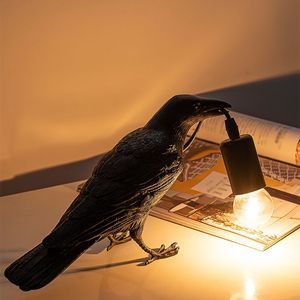 Lámpara LED de Cuervo y Grulla con Decoración Gótica de Halloween, Luz de Pájaro Gótica para Dormitorio, Sala de Estar y Escritorio, para Fines Decorativos - Product Image 4