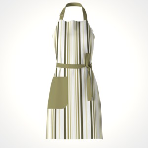 Delantal de Cocina de Algodón Cómodo con Cuello Ajustable y Bolsillos Grandes, Delantal para Cocinar - Product Image 2