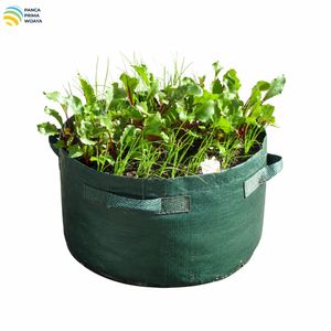 Sac de culture pour légumes de haute qualité 50L en HDPE tissé avec stabilisateur UV et 4 poignées pour le jardin domestique - Product Image 2