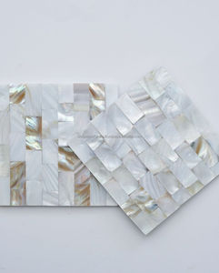 2025 Luxury Handcrafted Mother Pearl Square Coasters Eco-Friendly 4 Inch Elegant <b>Mosaic</b> Upscale Dining Home Decor Classic - Product Image 3