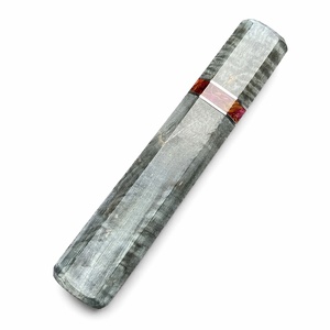 Manches de couteau japonais personnalisées en gros, écologiques, en bois octogonal et résine, finition mate, couleur Coucher de soleil de Kyoto, 3 tailles - Product Image 3