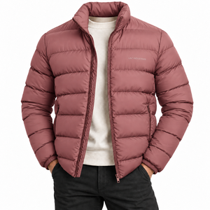 Vestes et manteaux d'hiver pour hommes, coupe oversize, pour l'extérieur, en duvet, à prix réduit, avec impression de logo personnalisé - Product Image 6