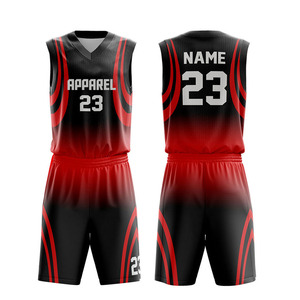 Ensemble d'uniformes de basket-ball personnalisés pour hommes, maillot et short, vêtements d'équipe, nom et numéro personnalisés, vêtements de sport respirants - Product Image 1