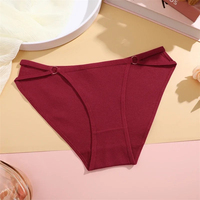 Tangas de Alta Calidad para Mujer, Tejidas en Spandex/Poliéster, de Talle Bajo, Finas, Sólidas, Transpirables, Suaves, Antibacterianas y Ecológicas