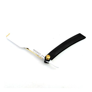 Navaja de Afeitar Profesional de Una Sola Hoja con Mango de Plástico, Navaja de Afeitar Tradicional para Barbería, para Hombres, OEM, Marca Privada - Product Image 1