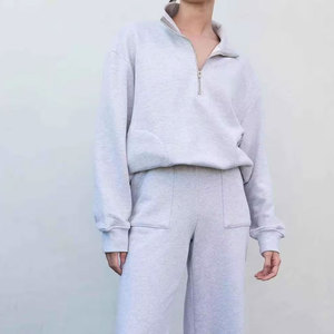 Sweat-shirts amples en molleton 100 % coton pour femme, personnalisables avec logo brodé, coupe oversize, imprimés, coupe-vent, vente en gros - Product Image 6