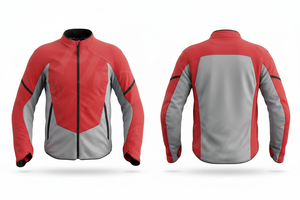 เสื้อแจ็คเก็ตมอเตอร์ไซค์กันลมกันน้ำพิมพ์ลายโลโก้ตามสั่ง พร้อมซิปเต็มตัว ป้องกันทั้งตัว - Product Image 5