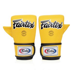 ถุงมือชกมวยหนังแท้ Fairtex แบบปรับแต่งได้ นุ่มสบาย สำหรับการฝึกซ้อมมืออาชีพ ถุงมือสำหรับชกกระสอบทราย ศิลปะการต่อสู้ แบบติดตีนตุ๊กแก - Product Image 3