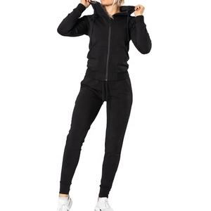 Conjunto Deportivo Unisex XL con Sudadera con Cremallera Completa y Pantalones Jogger, 2 Piezas, Invierno, Transpirable, Algodón/Poliéster, Logotipo Personalizado, Ropa Urbana, Gimnasio - Product Image 1