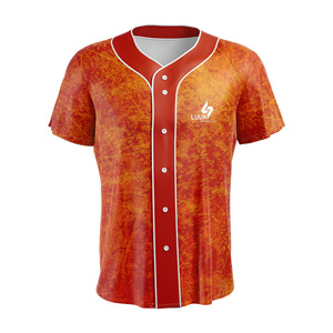 Camiseta de Béisbol para Mujer, Personalizada para Equipos, Ropa Deportiva para Torneos, Entrenamientos y Juegos con Tela de Impresión por Sublimación - Product Image 4