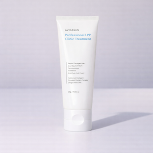 Crème de Traitement Capillaire Professionnelle LPP Protéines Collagène Marin Kératine Lissage Intensif Soin Réparateur Quotidien - Product Image 1