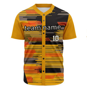 Maillots de baseball personnalisés OEM par sublimation, uniformes d'équipe, maillots de softball en gros - Product Image 1