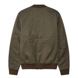 Premium <b>Men</b> Bomber <b>Jacket</b> Lightweight Warm Casual Zip-Up <b>Sherpa</b> Lined Eco-Friendly for Autumn Outdoor Streetwear and Daily Wear - Product Image 2