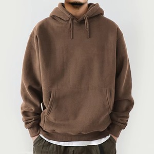 Sudadera con Capucha Oversize de Felpa Francesa Gruesa Personalizada al por Mayor para Hombre, con Bordado y Estampado Puff Esencial - Product Image 2