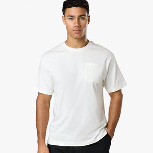 Camiseta Deportiva de Algodón Orgánico 100% con Logotipo Personalizado, Impresión Digital, Corte Holgado y Largo, Ecológica, Estilo Oxford - Product Image 5