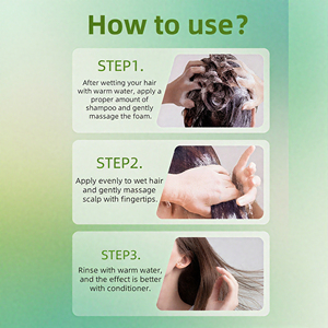 Shampooing antipelliculaire biologique végétalien naturel sans sulfate OEM avec huile d'arbre à thé, traitement du <span class=keywords><strong>psoriasis</strong></span> du cuir chevelu, équilibre de l'huile et rafraîchissement - Product Image 4