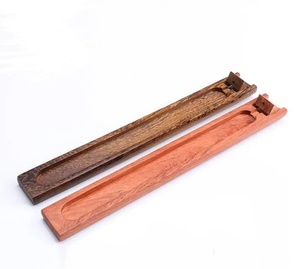 Porte-encens en bois écologique fait main, attrape-cendres parfumé - Product Image 1
