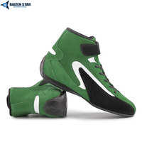 Chaussures de karting DAIZEN STAR INTERNATIONAL - Imperméables, respirantes, légères, semelle extérieure antidérapante en caoutchouc/TPU, cuir véritable