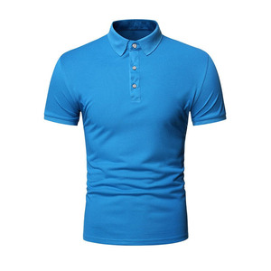 Polos de qualité supérieure, polos décontractés pour hommes, couleur personnalisée avec logo personnalisé. - Product Image 1