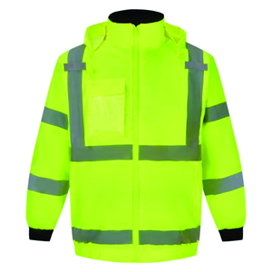 Veste de travail réfléchissante haute visibilité, vêtements de protection pour les équipes routières, les sites industriels, les travaux utilitaires et sur le terrain - Product Image 6