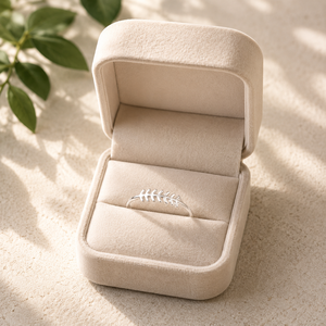 Fishbone <b>Ring</b> | 925 Sterling Silver Dainty Fish Skeleton <b>Ring</b> Coastal Ocean <b>Stacking</b> Jewelry - Product Image 6
