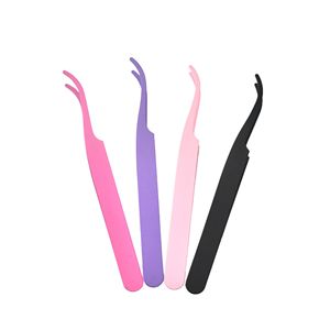 Professional Eyelash Extension Tweezers Stainless Steel <b>Precision</b> Smooth Tip Lash Tweezer Custom Logo Salon <b>Tool</b> - Product Image 1