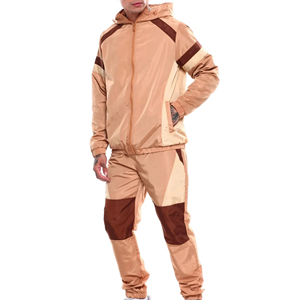 Nuevas llegadas: Conjuntos deportivos personalizados para hombre, con cremallera, cortavientos, sudaderas con capucha y pantalones para correr. - Product Image 4