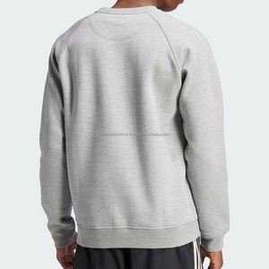 Sudadera de cuello corto para hombre de alta calidad logotipo personalizado impreso 100% algodón tacto suave nuevo estilo Color liso sólido al por mayor - Product Image 6