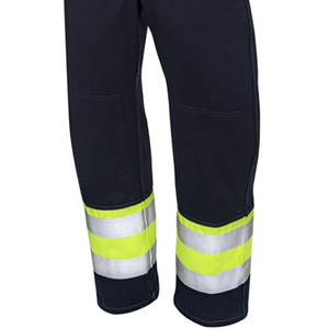 Combinaison de travail haute visibilité, ignifuge, résistante aux produits chimiques, certifiée CE, unisexe, en polyester, uniforme de sécurité et de protection - Product Image 3