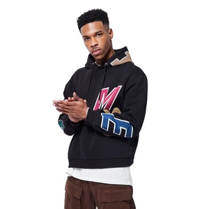 เสื้อฮู้ดพิมพ์ลายพัฟ3D ตามสั่งสำหรับผู้ชายเสื้อแจ็คเก็ตผ้าฝ้ายผสมขอบเฮฟวี่เวทสำหรับฤดูหนาวขนาดกระเป๋า XS - Product Image 1