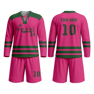 Custom Ice Hockey Uniform Sublimated Hockey Jersey Pants Set Premium Quality Team Hockey Apparel 100% Polyester Quick Dry - Product Image 1