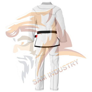 Ensembles d'uniformes de Taekwondo de fabricant professionnel, 100% coton, couleur personnalisée, vêtements de compétition, uniforme de Taekwondo - Product Image 2