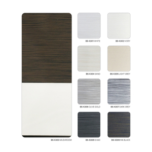 Tissu occultant ignifuge coréen pour stores zébrés 100 % polyester épais Xera Vamos – Fournisseur de matériaux de revêtement de fenêtre - Product Image 2