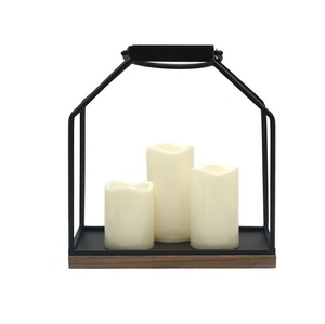 Lanterne à bougie en métal, élégante, pour une présentation raffinée à la maison, conçue pour promouvoir une décoration élégante et des soirées relaxantes - Product Image 5