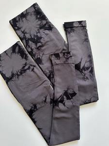 Vente flash - Leggings de yoga pour femmes, dernier style, respirants, tricotés, de haute qualité, confortables, taille élastique, logo personnalisé, service OEM - Product Image 2