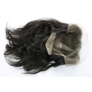 Peluca frontal de cabello humano con ondas suaves - Product Image 2