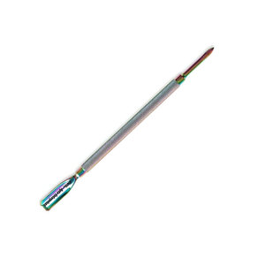 Empujador de cutículas profesional de acero inoxidable, herramienta para manicura, pedicura, eliminación de esmalte en gel, calidad de salón - Product Image 6