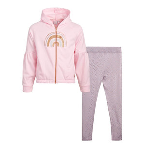 Conjunto Deportivo de Invierno Personalizado para Hombre de Alta Calidad, Pantalones Deportivos de Poliéster Estampados, Chaqueta de Nailon con Cierre y Capucha, Cortavientos - Product Image 1