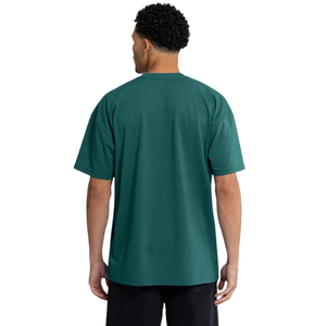 T-shirt à col rond pour homme, manches courtes, coton premium, tissu épais, décontracté, basique, pour un confort et un style au quotidien - Product Image 2