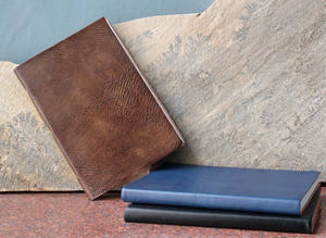 Cuaderno de viaje de cuero vintage personalizado, diario, agenda, bloc de notas para hombres y mujeres, el mejor regalo promocional. - Product Image 5