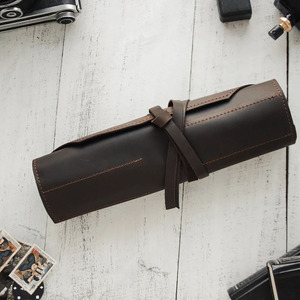 OEM leather <b>tool</b> <b>roll</b> organizer bags wholesale bulk supplier premium handmade portable storage export quality for sale - Product Image 1