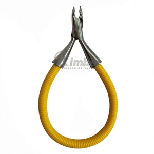 Professional Best Cuticle Nail Nipper Double Spring Design High Grade Japanese Stainless Steel for Use on Fingers - Product Image 1