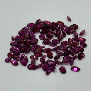 Excellent Finish Natural Rhodolite <b>Garnet</b> Oval Cut 6x4mm Calibrated Pink <b>Garnet</b> Gemstones Madagascar Wholesale Quality Gem - Product Image 3