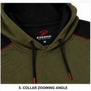Sudadera con Capucha para Mujer, Suave, de Felpa, con Bolsillo Tipo Canguro, Informal, Cómoda para Uso Diario - Product Image 2