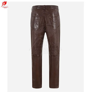 Pantalones de Cuero Clásicos para Hombre, Calidad Premium, Tacto Suave, Material Elegante y Duradero, en Oferta - Product Image 2