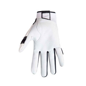 Guante de Bateo WARPRO INDUSTRY Negro/Amarillo de Poliéster/Algodón para Mano Izquierda con Cierre de Gancho y Bucle, Ligero, Duradero, Equipo de Entrenamiento Unisex - Product Image 3